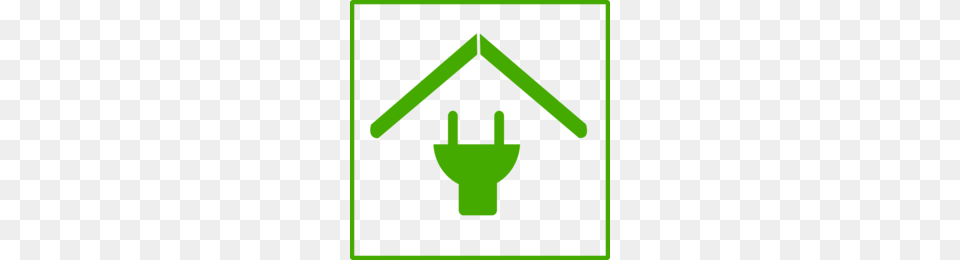 Green House Icon Clipart Green Home Clip Art House, Adapter, Electronics, Cross, Symbol Free Png Download