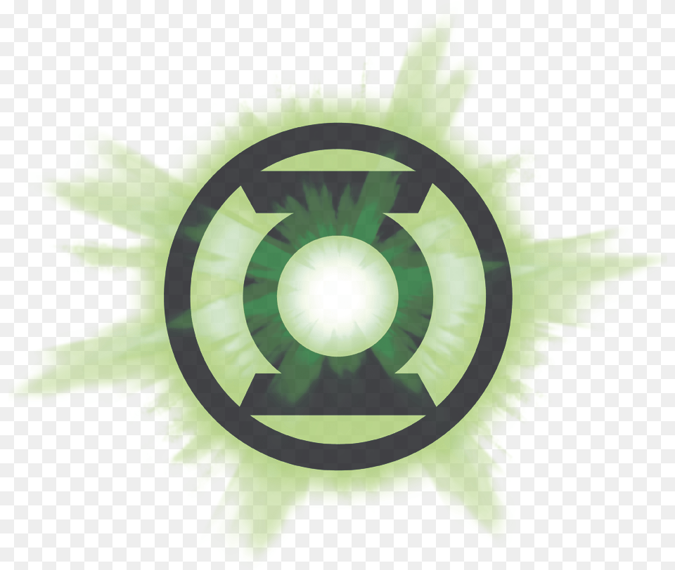 Download Green Lantern Glow Mens Justice League Green Lantern Symbol, Leaf, Plant, Machine, Person Png Image