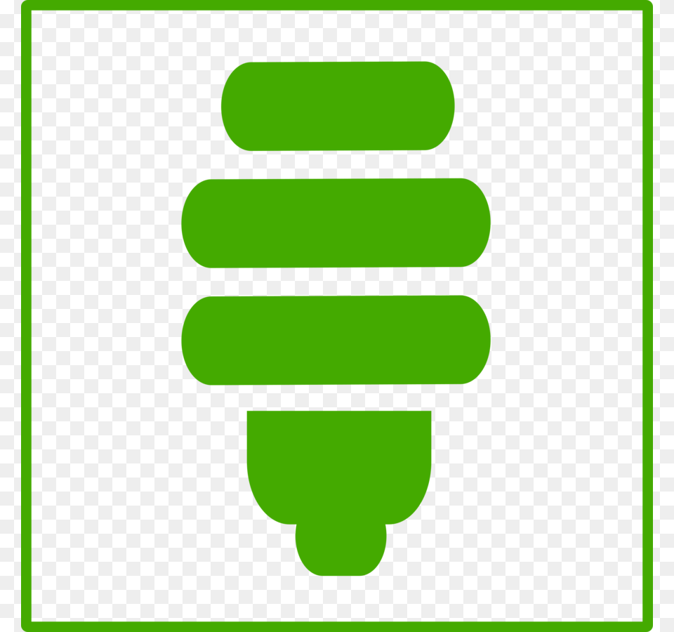 Download Green Light Bulb Eco Clipart Incandescent Light Bulb, Text Free Png