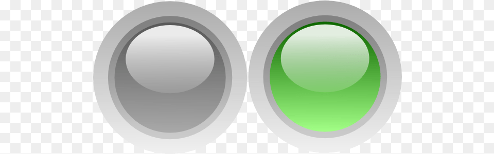 Download Green Light Green Light On Off, Lighting, Sphere, Oval, Disk Free Transparent Png