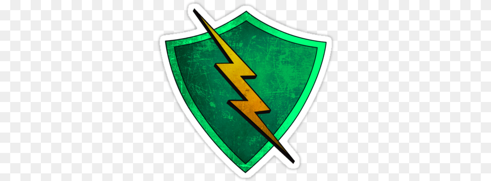Download Green Lightning Bolt Clipart Green Lightning Cool Logo, Armor, Shield, Blackboard Png Image