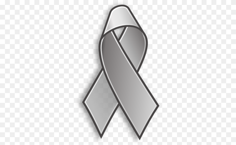 Download Grey Cancer Ribbon Clipart, Symbol, Accessories, Smoke Pipe Png