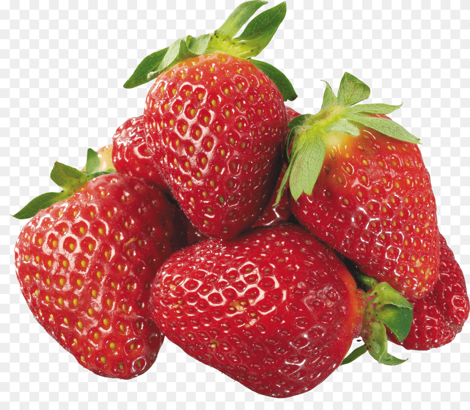 Download Group Of Strawberries, Berry, Food, Fruit, Plant Png