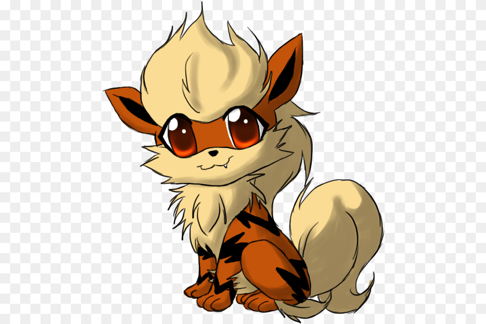 Download Growlithe Drawing Adorable Cute Arcanine The Pokemon, Accessories, Baby, Person, Sunglasses Free Transparent Png