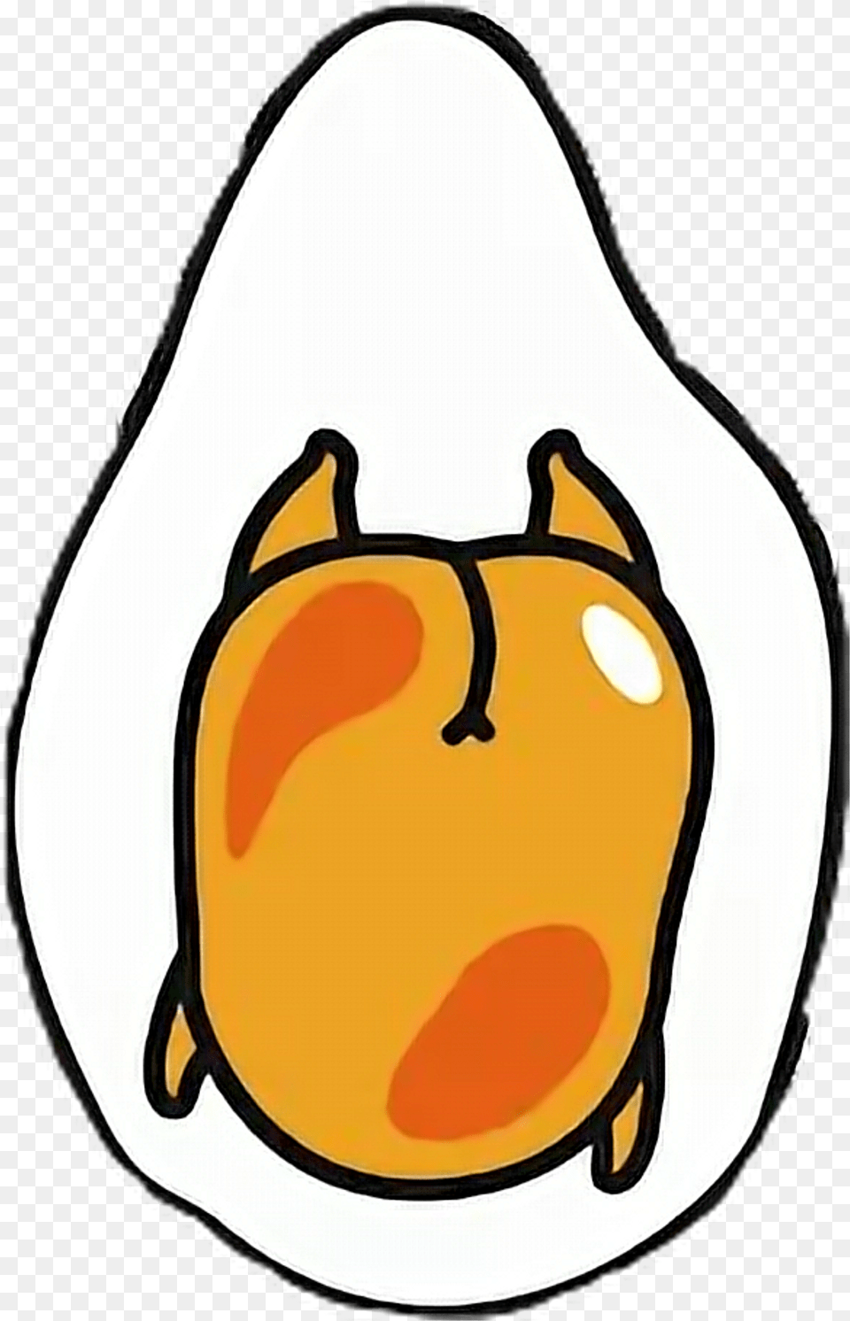 Gudetama Sticker Gudetama Sticker Facebook Gudetama, Produce, Plant, Fruit, Food Free Png Download