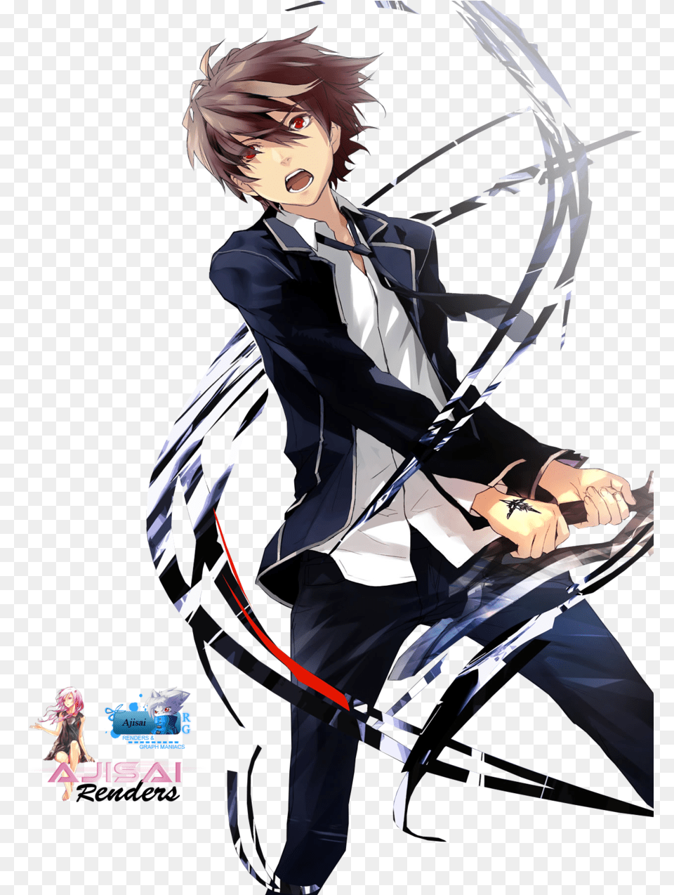 Download Guilty Crown Hq Image In Different Guilty Crown, Book, Comics, Publication, Person Free Png