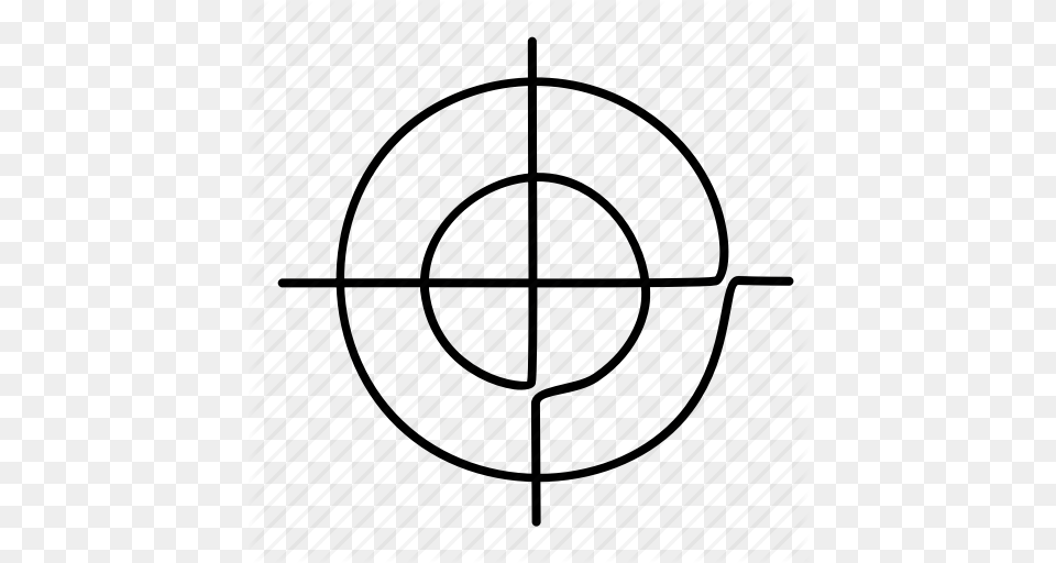 Download Gun Sight Clipart Firearm Sight Clip Art Gun Circle, Sphere, Cross, Symbol Free Png