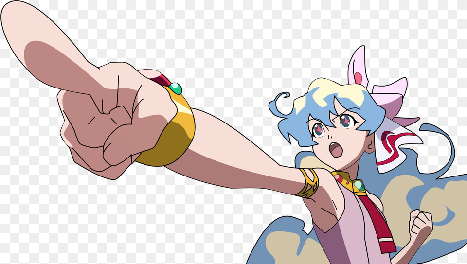 Download Gurren Lagann Nia, Hand, Body Part, Person, Face Free Transparent Png