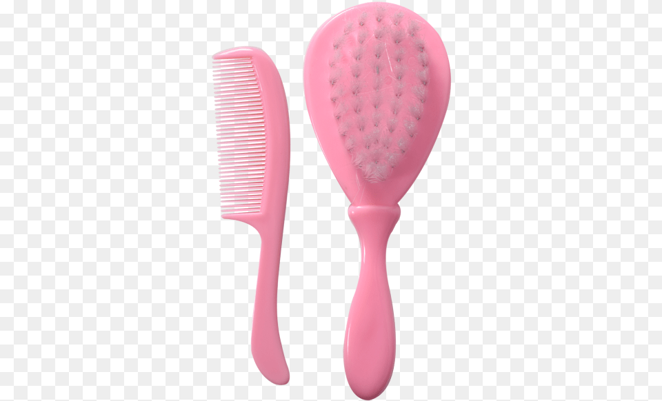 Download Hair Brush And Comb Heart Full Size Image Brush, Device, Tool Free Png