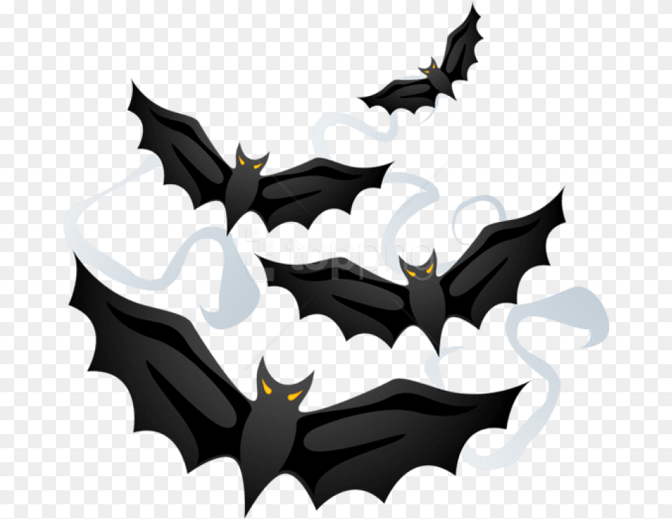 Download Halloween Bats Creepy Bats, Dragon Png Image