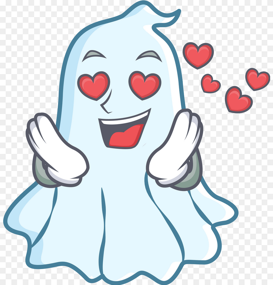 Download Halloween Fond Du0027cran Entitled Cute Ghost In L Ghost Singing, Baby, Person, Performer, Face Png