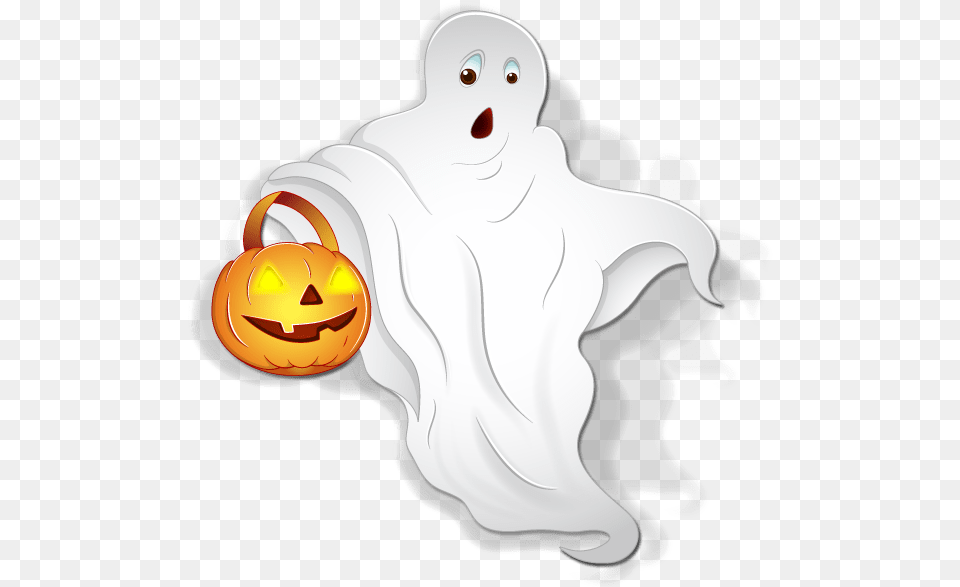 Download Halloween Ghost Halloween Ghost Clipart Image, Nature, Outdoors, Snow, Snowman Free Transparent Png