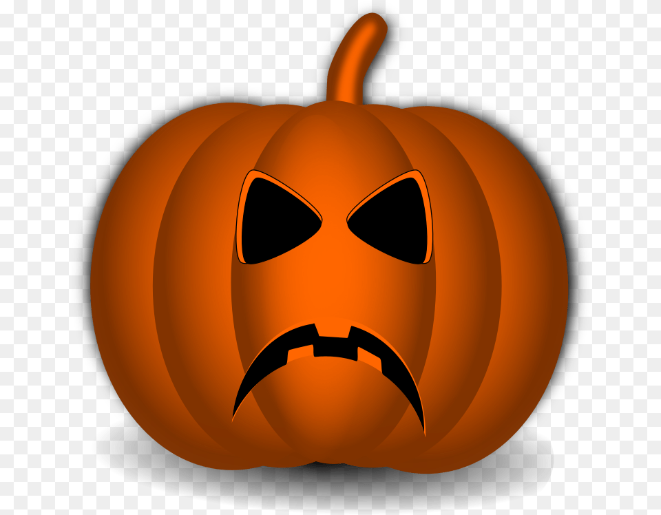 Download Halloween Pumpkin Clipart Happy Pumpkin Clip Art, Vegetable, Food, Produce, Plant Png Image