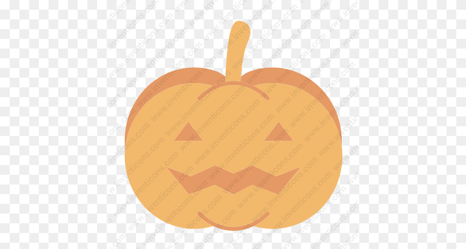 Download Halloween Pumpkin Vector Icon Inventicons Illustration, Food, Plant, Produce, Vegetable Free Transparent Png