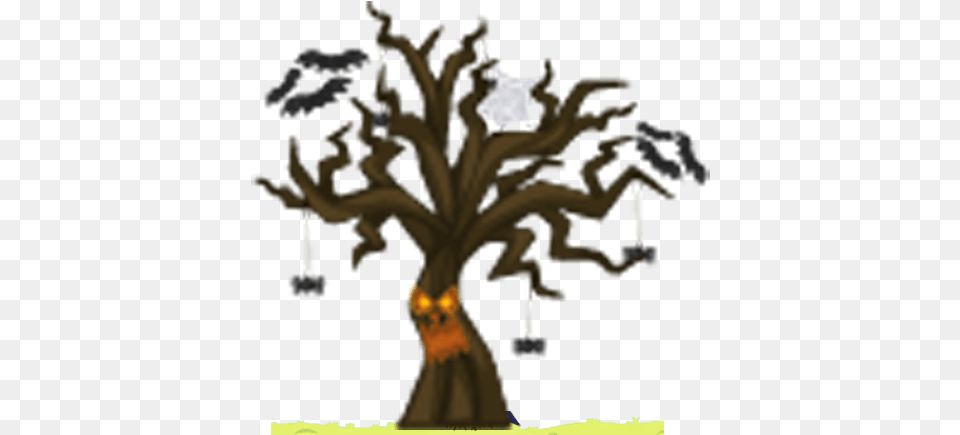 Download Halloween Tree Illustration, Plant, Art, Painting, Cross Free Png