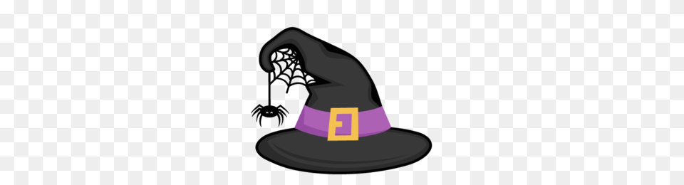 Halloween Witch Hat Clipart Witch Hat Halloween Witches, Clothing, Lighting, Purple, People Free Png Download