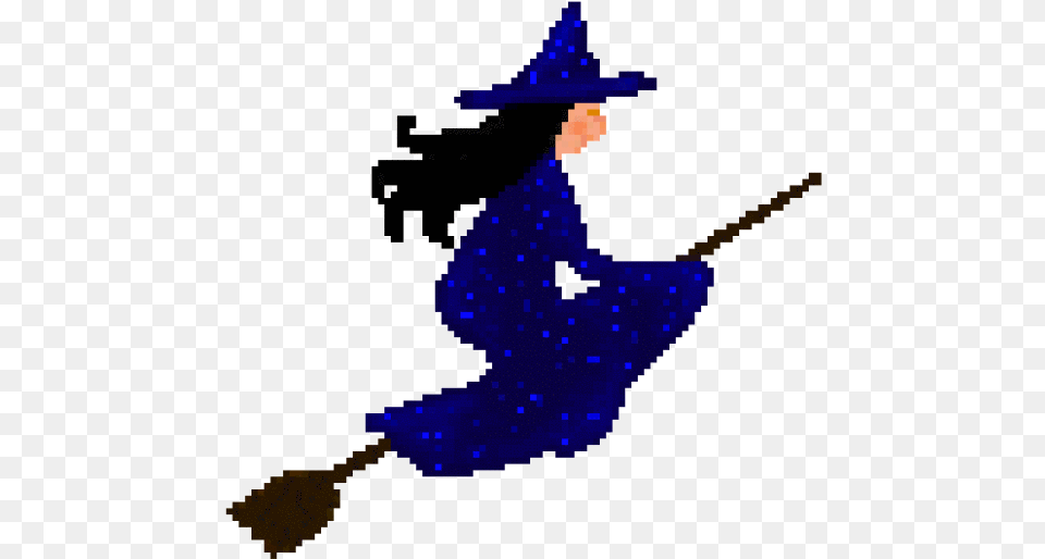 Download Halloween Witches Ghosts Bats Witch Clipart Halloween Gif, Clothing, Hat, Cleaning, Person Png Image