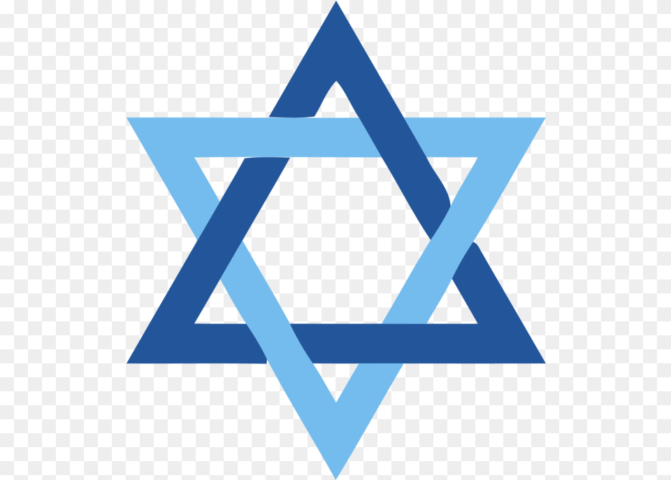 Hanukkah Line Triangle Logo For Happy Around The Star Of David, Star Symbol, Symbol Free Png Download