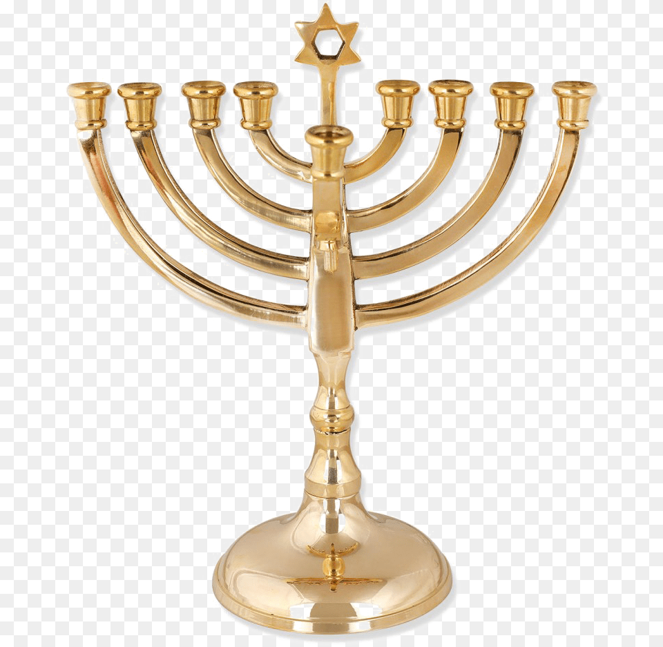 Download Hanukkah Menorah Star Of David Full Size, Festival, Hanukkah Menorah, Candle Free Png