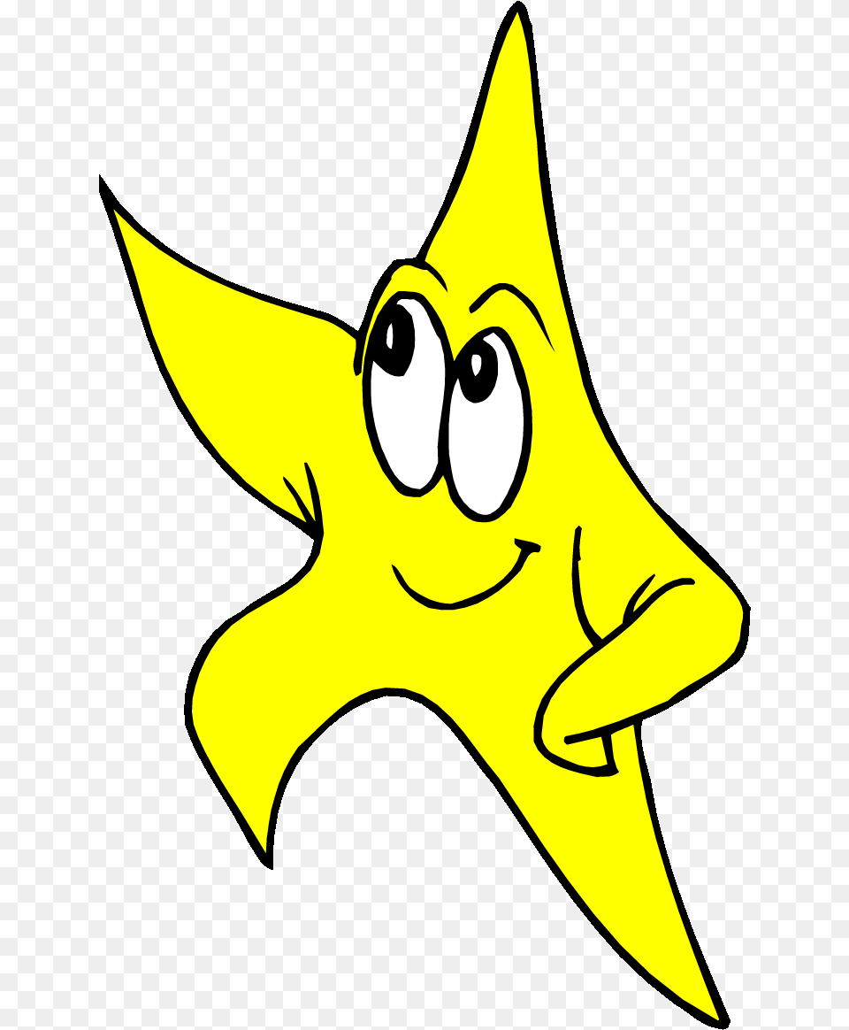Download Happy Clipart Faces Dancing Gold Star Gif Full Star Gif For Kids, Symbol, Animal, Fish, Sea Life Png Image