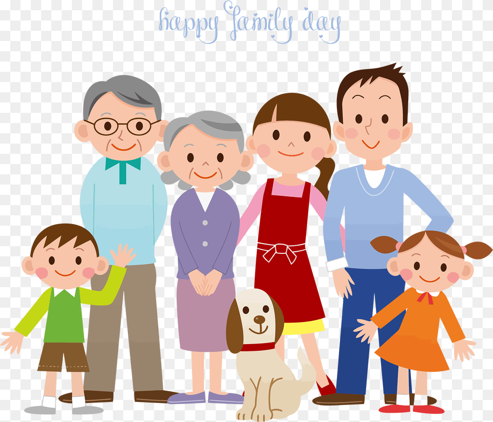 Download Happy Family Day Hd Happy Family Day, Publication, Book, Comics, Person Png