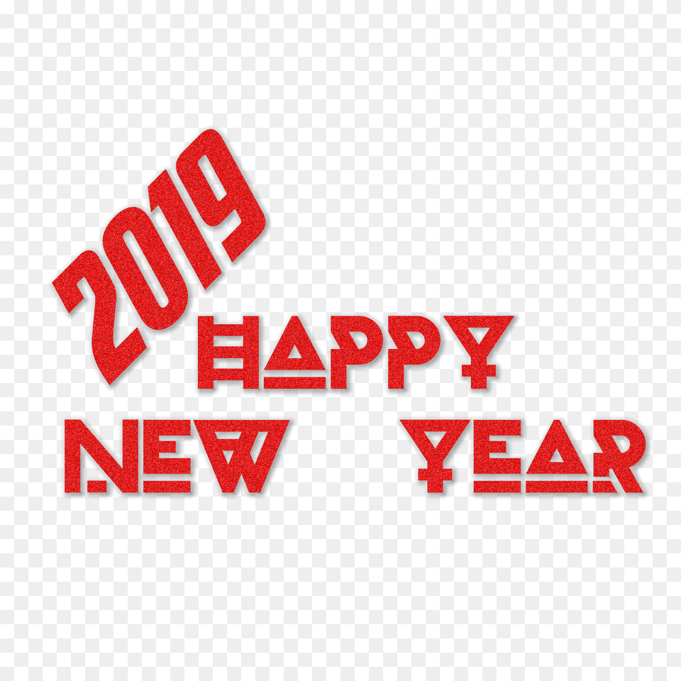Download Happy New Year 2019 With Transparent Image Carmine, Logo, First Aid Free Png