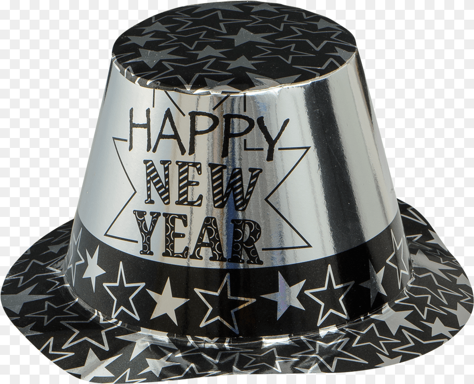 Download Happy New Year Hat New Year Hat, Clothing, Cone, Can, Tin Png