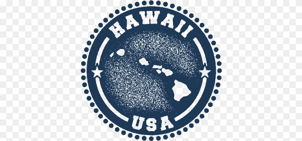 Download Hawaii Tax Filing State Stamp Full Size Christmas Ball Vector Black And White, Emblem, Symbol, Logo, Face Png