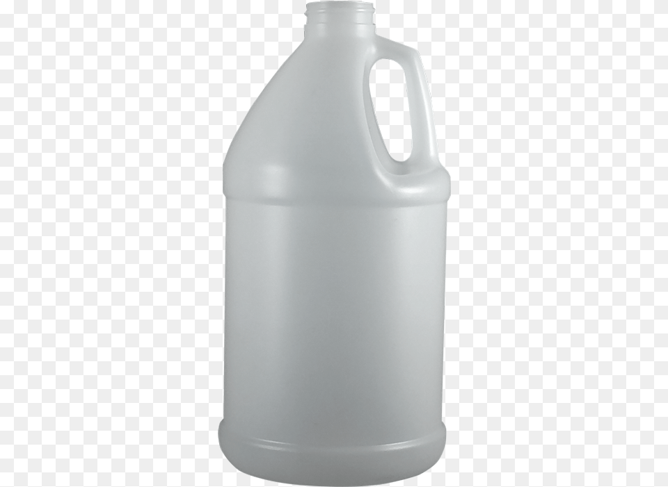 Download Hd 12 Gallon Natural Hdpe Round Jug W Handle Bottle, Beverage, Milk Png Image