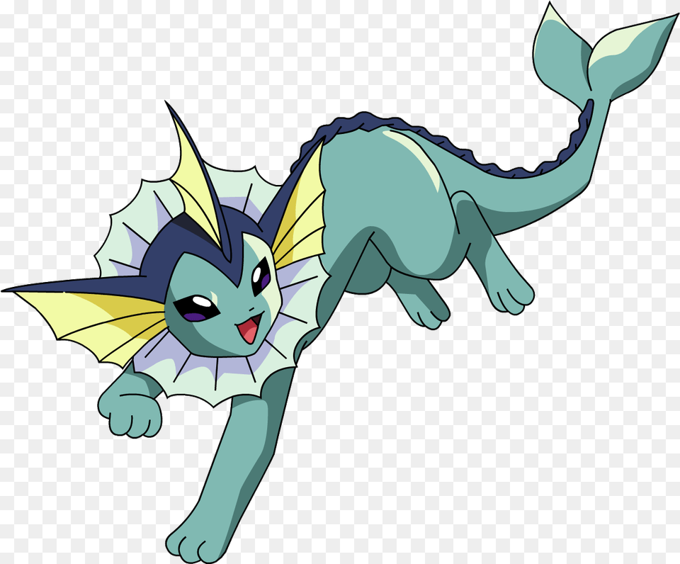 Download Hd 134vaporeon Ag Anime 2 Vaporeon, Face, Head, Person, Baby Png Image