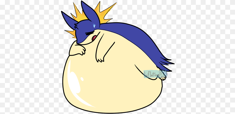 Download Hd 157 Typhlosion By Inflationdex D8fury6 Pokemon Pokemon Belly, Animal, Bird, Jay, Baby Free Png