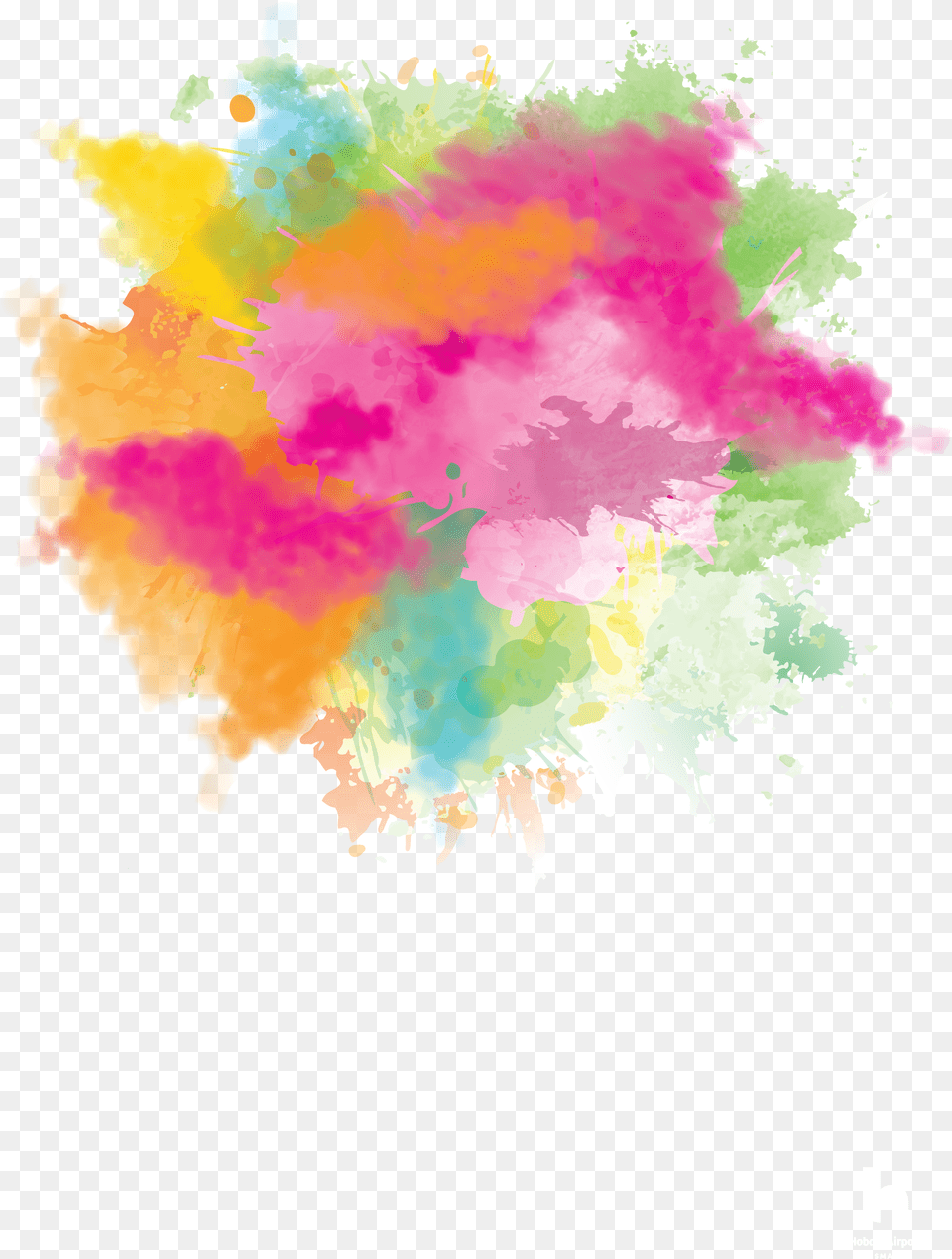 Download Hd 15c Mostly Cloudy Image Splatter High Resolution Watercolor Paint, Art, Graphics, Bonfire, Fire Png