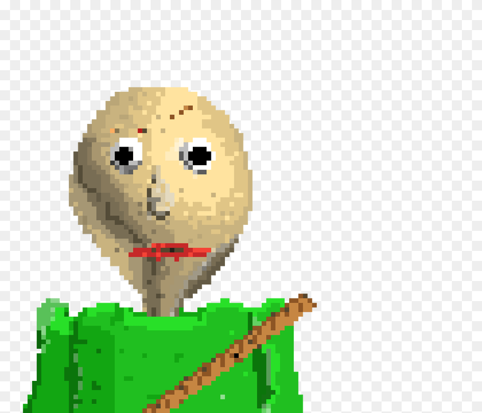 Download Hd Angry Baldi Baldi Angry Transparent Baldi Angry, Alien, Cutlery, Spoon, Face Png