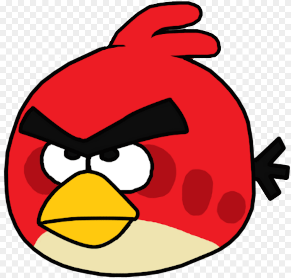 Download Hd Angry Birds Baby Red Bird Colour Of Angry Bird, Bag, Cap, Clothing, Hat Png Image