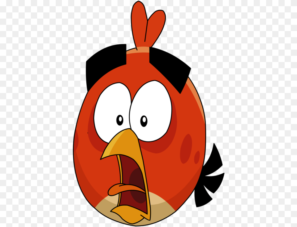 Download Hd Angry Birds Red Stock Red Angry Red Angry Birds Toons, Food, Vegetable, Pumpkin, Produce Free Transparent Png