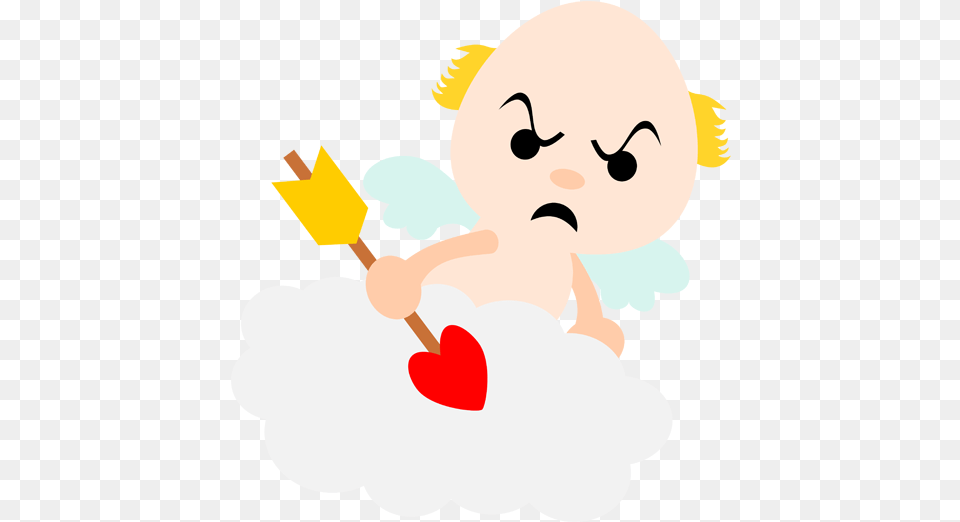 Hd Angry Cupid Transparent Image Nicepngcom Angry Cupid, Nature, Outdoors, Snow, Snowman Free Png Download
