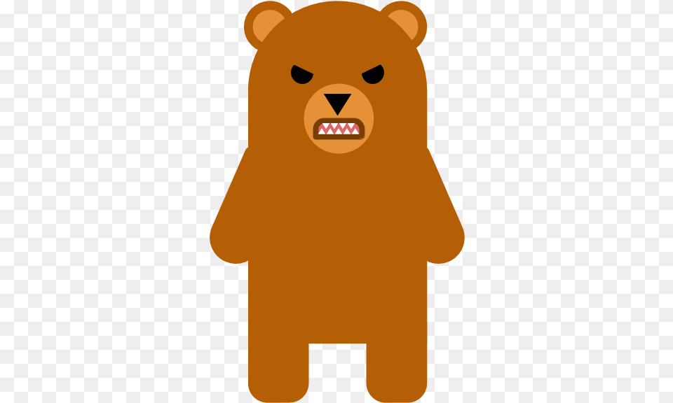 Download Hd Angry Teddy Bear Transparent Image Clip Art, Animal, Mammal, Wildlife, Food Png