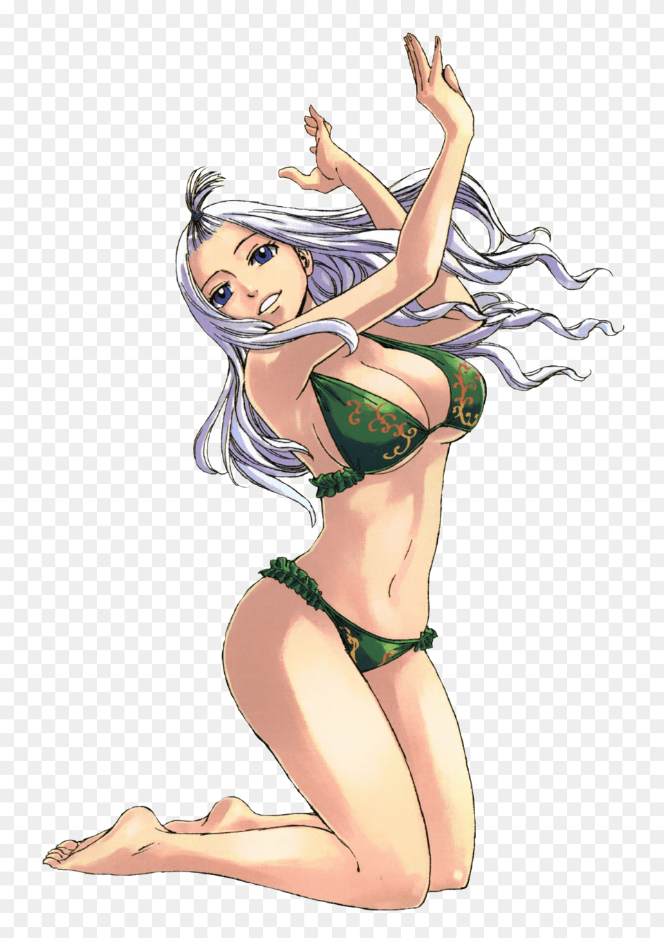 Download Hd Anime Who Is The Sexiest Girl In Fairy Tail Fairy Tail Mirajane, Book, Publication, Comics, Adult Png