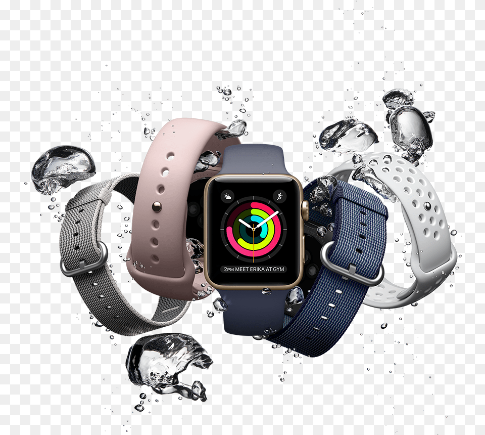 Download Hd Apple Watch Series 2 Logo Watches Soft Cool Apple Watch Logo, Arm, Body Part, Person, Wristwatch Png Image