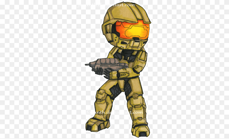Download Hd Arrow Clipart Black Master Chief Halo Chibi Master Chief Clipart, Baby, Person Free Transparent Png