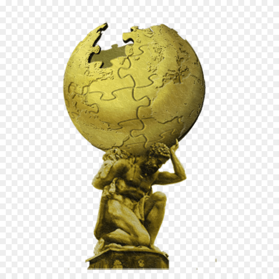 Download Hd Atlas With Wikified Globe Atlas Holding Globe Animation, Adult, Wedding, Sphere, Planet Free Transparent Png