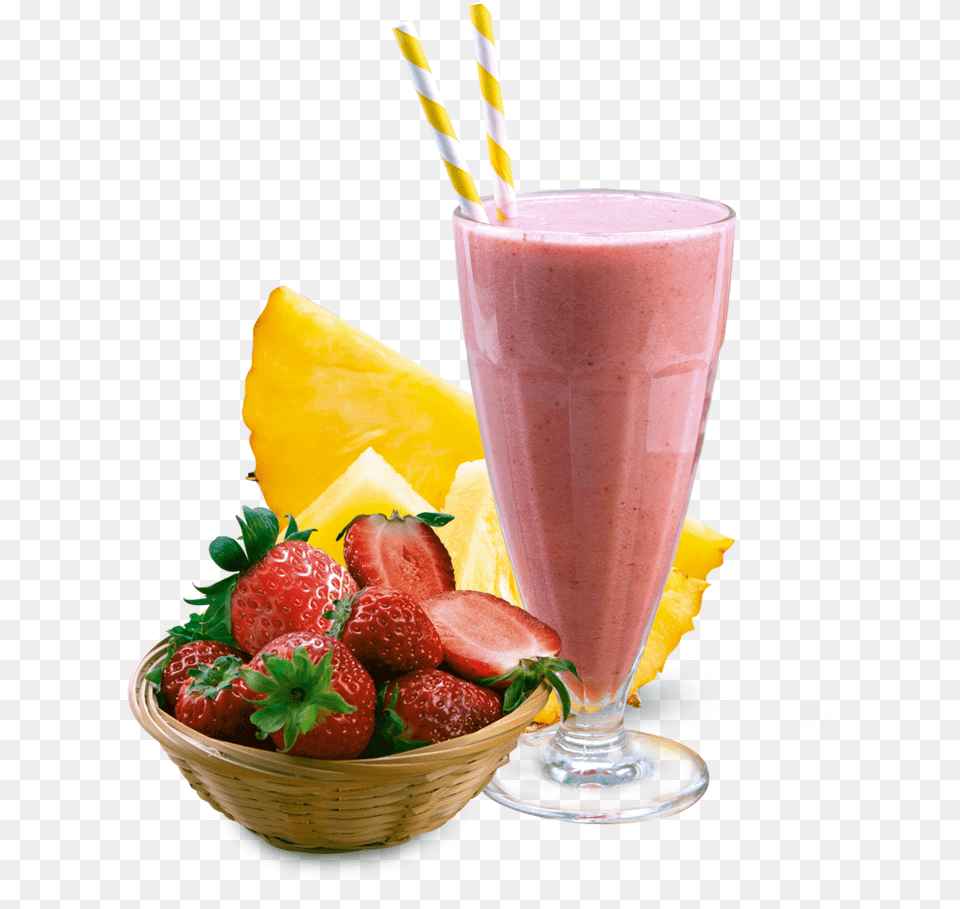 Download Hd B4 Pineapple Sunset Fruit Milkshake, Berry, Beverage, Food, Juice Png Image