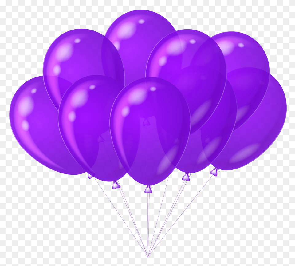 Download Hd Ballons Vector Purple Birthday Cake Clipart, Balloon Png