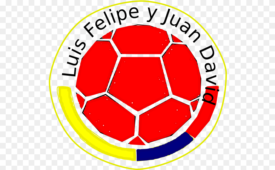 Download Hd Balon Transparent Colombia Football Team Logo, Ball, Soccer, Soccer Ball, Sport Png