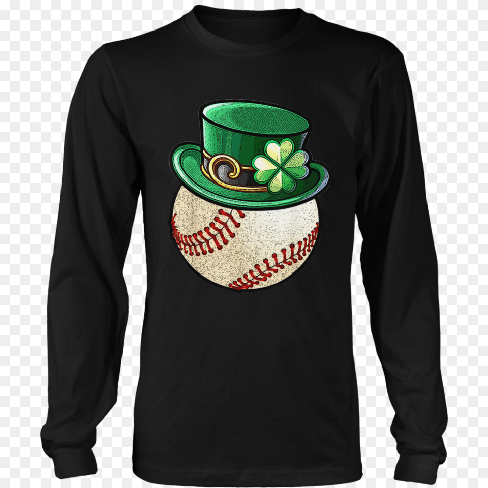 Download Hd Baseball Ball Leprechaun Hat Shirt St Born On Aj Styles T Shirt, Clothing, Sleeve, Long Sleeve, Person Free Transparent Png