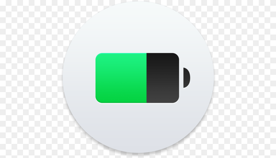 Download Hd Battery Monitor Battery Circle Icon Circle, Disk Png Image