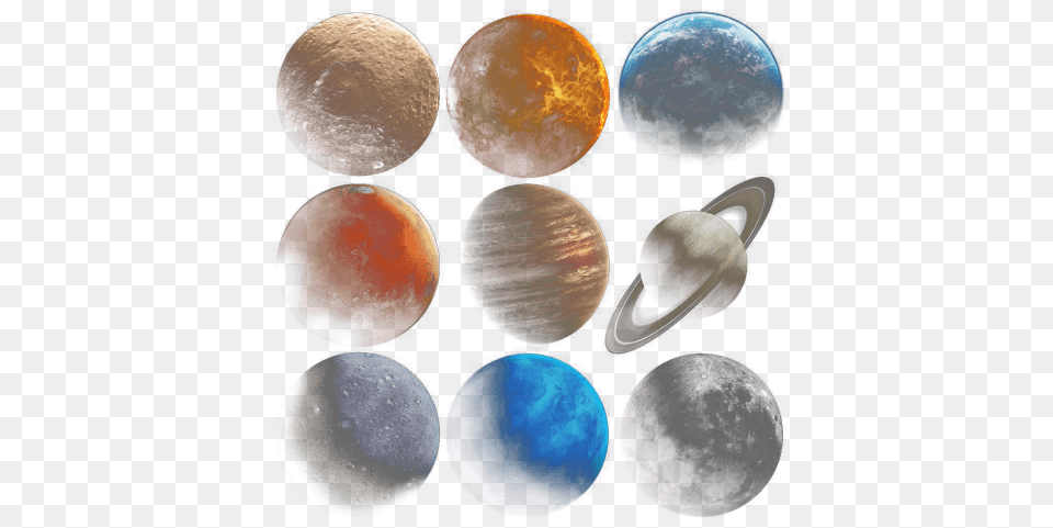 Download Hd Best Nine Planets Planets, Astronomy, Planet, Outer Space, Sphere Free Transparent Png