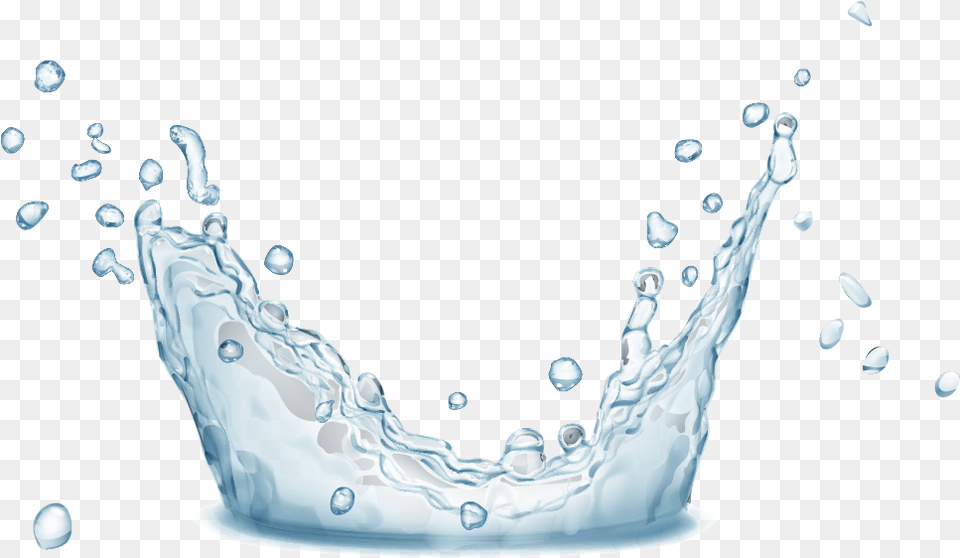 Download Hd Bigstock Water Splashes Drops An Water Drop Splash, Beverage, Milk, Smoke Pipe, Dairy Png Image
