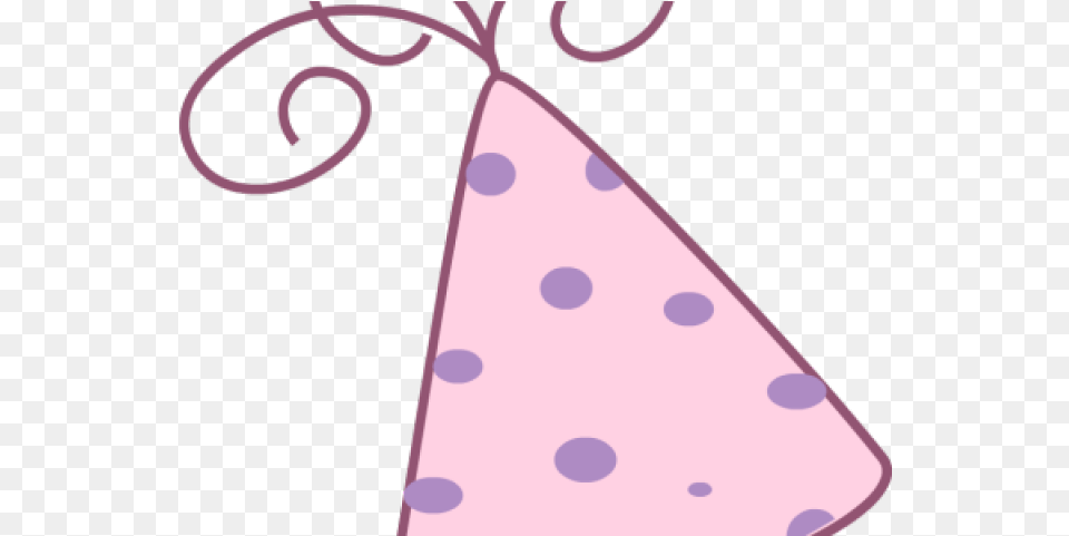 Download Hd Birthday Hat Clipart Polka Dot Party Party Pastel Birthday Clipart, Clothing, Party Hat Png