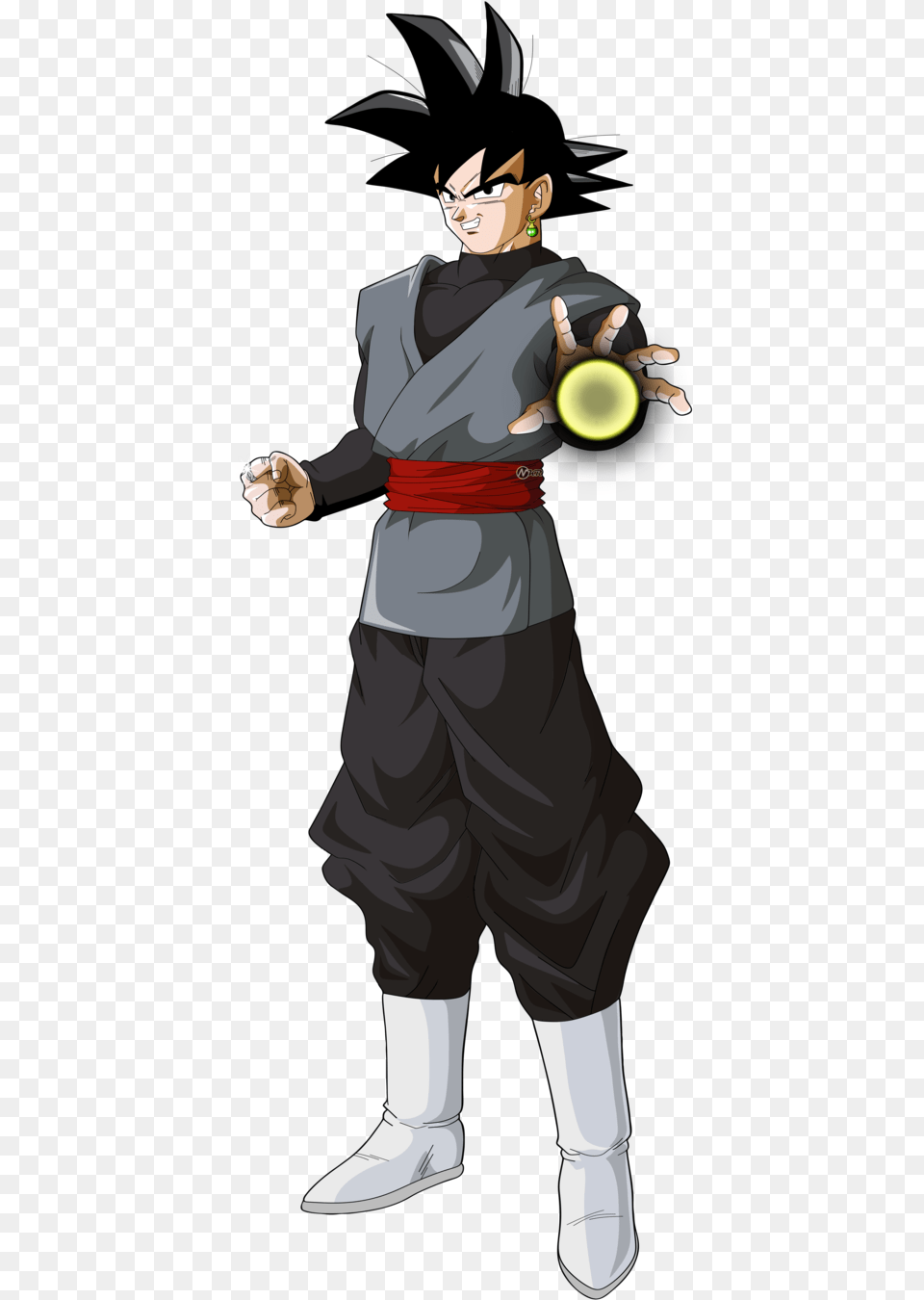 Download Hd Black Goku Jpg Freeuse Dragon Goku Black Da Akatsuki, Book, Comics, Publication, Person Png Image